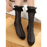 5 Pack Thick Women’s Autumn Winter Wool Socks - 2 Pairs Black / One Size