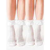 5 Pack Thick Women’s Autumn Winter Wool Socks - 2 Pairs White / One Size