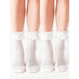 5 Pack Thick Women’s Autumn Winter Wool Socks - 2 Pairs Black / One Size