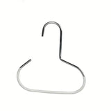 Manganese Steel Round Hook Metal Support for Hat and Bag Organization - 1pc White