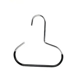 Manganese Steel Round Hook Metal Support for Hat and Bag Organization - 1pc Black