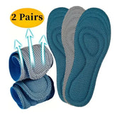 Memory Foam Insoles Antibacterial Deodorization Sweat Absorption Pads