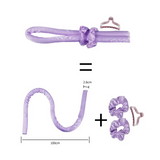 1-2Set Woman Heatless Curling Rod Heatless Hair Curls Headband Make Hair Soft Shiny Hair Curler Hairdressing Tools
