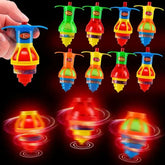 10-20PC Glow Rotating Gyro Kid Toys Birthday Party Favor Gifts Kindergarten Guest Giveaways Christmas Gift Kids Gift
