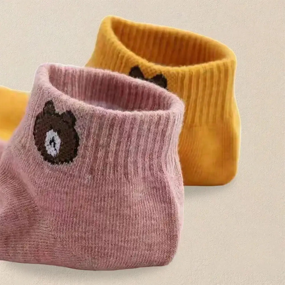 10 Pairs Women Cartoon Patterned Socks Trendy And Fashionable Versatile Socks Lightweight Breathable Comfortable Casual