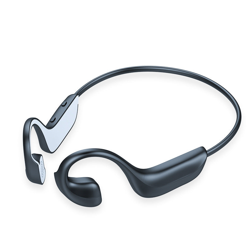 Bone Conduction Bluetooth Headset with Type-C Charging Port - Hair Remover