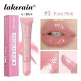 10ml Mirror Lip Glaze Moisturizes Jelly Lip Enrichment Oil Lasting Water Light Glass Lip Oil Remove Line Lip Protection