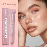 10ml Mirror Lip Glaze Moisturizes Jelly Lip Enrichment Oil Lasting Water Light Glass Lip Oil Remove Line Lip Protection