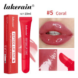 10ml Mirror Lip Glaze Moisturizes Jelly Lip Enrichment Oil Lasting Water Light Glass Lip Oil Remove Line Lip Protection