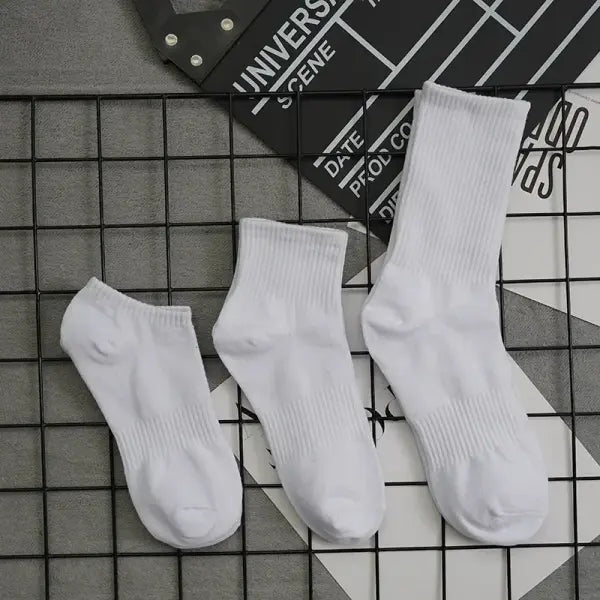 10pcs Socks Tube Thick Cotton Deodorant Winter Basketball Stockings