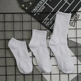 10pcs Socks Tube Thick Cotton Deodorant Winter Basketball Stockings