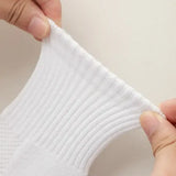 10pcs Socks Tube Thick Cotton Deodorant Winter Basketball Stockings