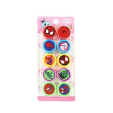 10 Piece Disney Spider-Man Superhero Stamps for Kids Party Favors - Spiderman