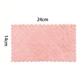 10-piece Microfiber Dish Cloths Multi Purpose Dishwashing Towels - Color random / 10pcs