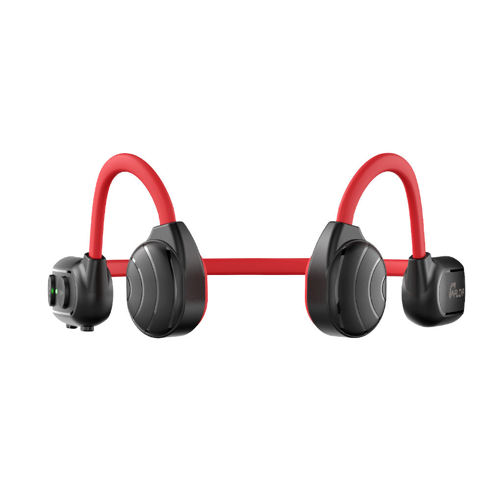 Bone Conduction Bluetooth Headset with Type-C Charging Port - Hair Remover