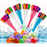 111Pcs Summer Water Bombs: Fast Fill Water Balloons for Pool Party Outdoor Team Game Beach Splash Toy Festival Decor