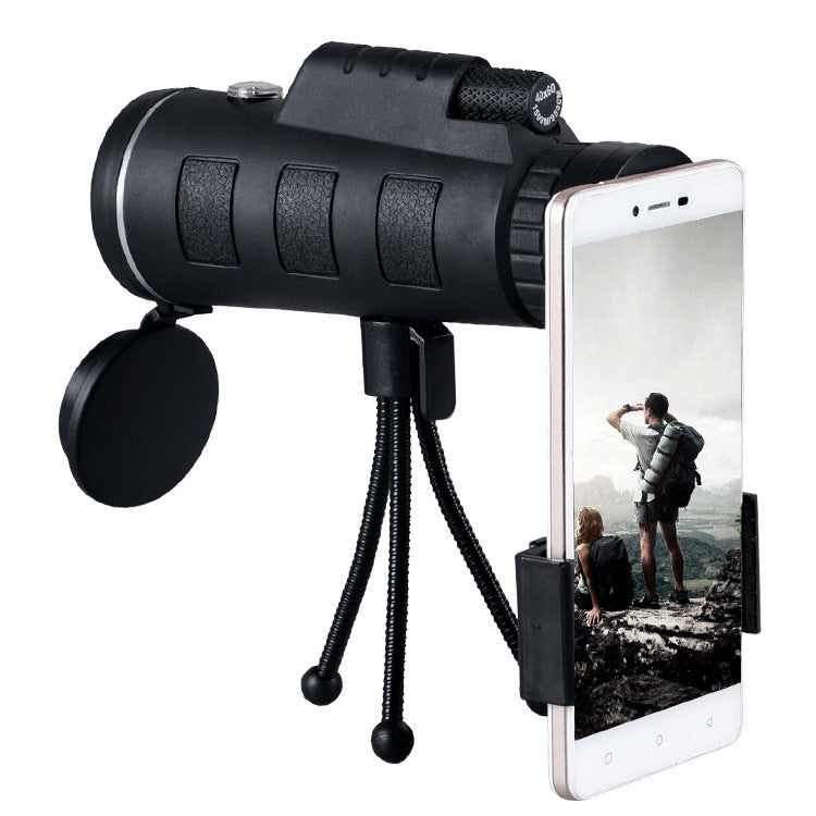 40x60 Monocular Telescope with Tripod for Apple iPhone users