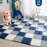 12pcs Foam Baby Play Mat – Interlocking Puzzle Tiles Soft Kids Exercise & Play Floor Carpet (30×30×1cm)