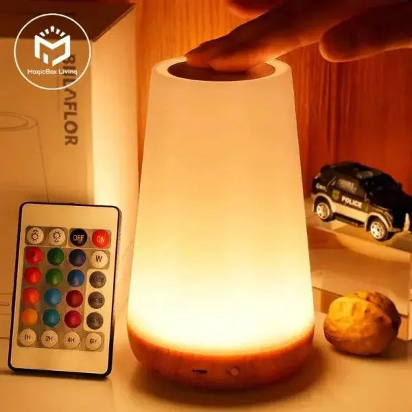 13-Color Changing Night Light LED Night Lamp with Remote Control - RGB Remote Control