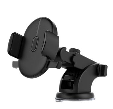 Car Phone Holder Long Rod Telescopic Car Dashboard Suction Cup Type - Black - Hair Remover