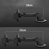 Car Phone Holder Long Rod Telescopic Car Dashboard Suction Cup Type - Hair Remover