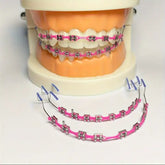 Fashionable tooth decoration set for unisex (Stainless steel) daily party wear