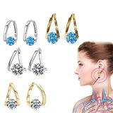 Lymphvity Magnet Therapy Germanium Earrings for Women (Copper)
