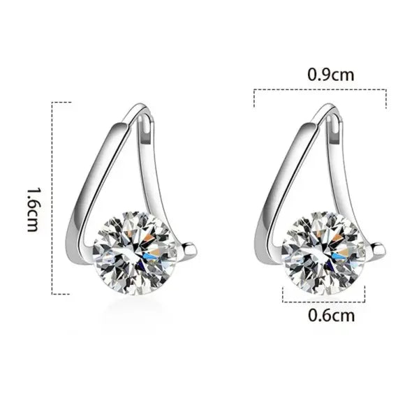 Lymphvity Magnet Therapy Germanium Earrings for Women (Copper)