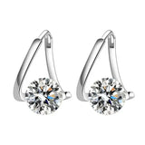 Lymphvity Magnet Therapy Germanium Earrings for Women (Copper) - silver