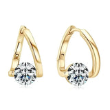 Lymphvity Magnet Therapy Germanium Earrings for Women (Copper) - golden
