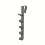 1pc Bedroom Door Hanger Clothes Hanging Rack Over The Door Plastic Home Storage Organization Hooks Purse Holder