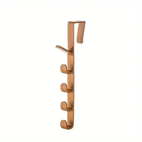 1pc Bedroom Door Hanger Clothes Hanging Rack Over The Door Plastic Home Storage Organization Hooks Purse Holder