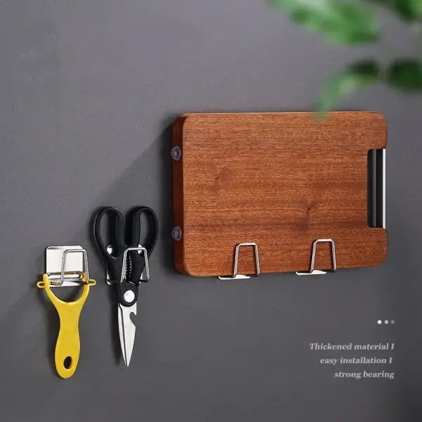 Stainless Steel Sink Sponge Rack Metal Kitchen Supplies Organizer - 2pcs