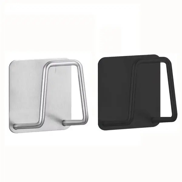 Stainless Steel Sink Sponge Rack Metal Kitchen Supplies Organizer - 2pcs