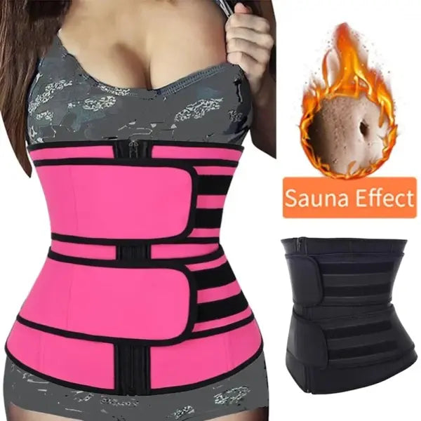 Unisex Waist Trainer Slimming Body Shaper Fitness Belt