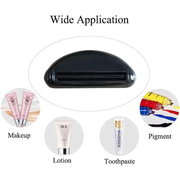 Manual Toothpaste Dispenser Plastic Extruding Clip for Unisex