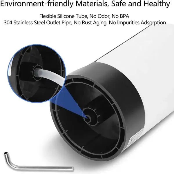 Water Bottle Pump USB Charging Plastic Auto Switch Hydration Tool