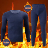 Men’s Polyester Spandex Knit Long Johns