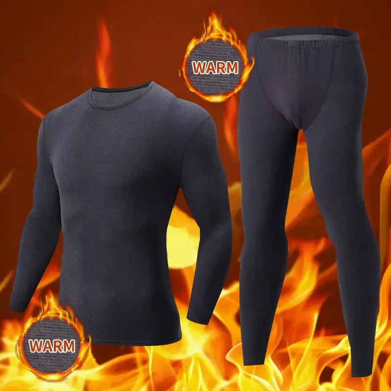 2/4 Pcs Men’s Solid Color Simple Autumn And Winter Thermal Underwear Comfortable And Casual Bottoming Underwear