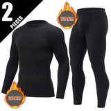 2/4 Pcs Men’s Solid Color Simple Autumn And Winter Thermal Underwear Comfortable And Casual Bottoming Underwear
