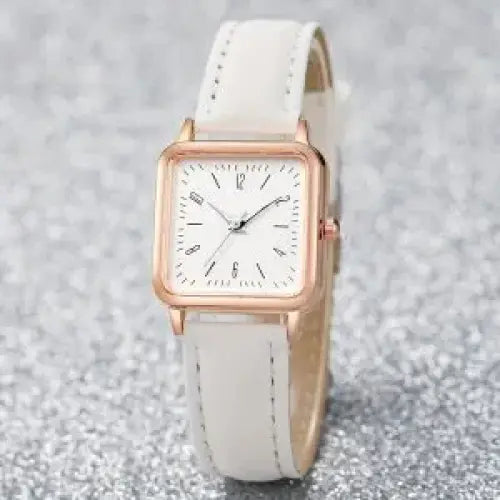 Fashion Minimalist Watch Luxury with Arabic Numeral Markers - black
