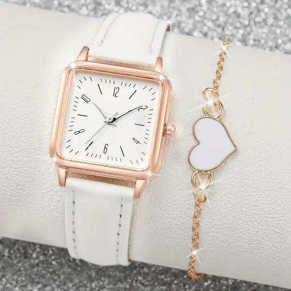 Fashion Minimalist Watch Luxury with Arabic Numeral Markers - black