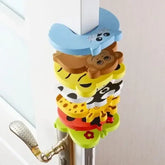2/5PCS Baby Safety Door Stoppers – Cute Animal Finger Protectors for Furniture Anti-Pinch Child Safety