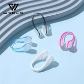Swimming Nose Clip Professional Waterproof Silicone 2 Pcs Set Anti-choking