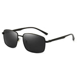Men Polarized Sunglasses with UV400 Protection Alloy Frame