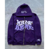 2024 Cross border E-commerce European and American Connection Trend Y2K Gothic Punk Hip Hop Fashion Zipper Digital