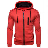 2024 New Men’s Hoodie Jacket Streetwear Long Sleeve Sweatshirts Zipper Hooded Pullover Male Sportswear Men Clothing
