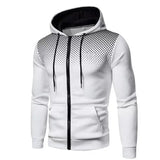 2024 New Men’s Hoodie Jacket Streetwear Long Sleeve Sweatshirts Zipper Hooded Pullover Male Sportswear Men Clothing