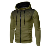 2024 New Men’s Hoodie Jacket Streetwear Long Sleeve Sweatshirts Zipper Hooded Pullover Male Sportswear Men Clothing