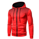 2024 New Men’s Hoodie Jacket Streetwear Long Sleeve Sweatshirts Zipper Hooded Pullover Male Sportswear Men Clothing